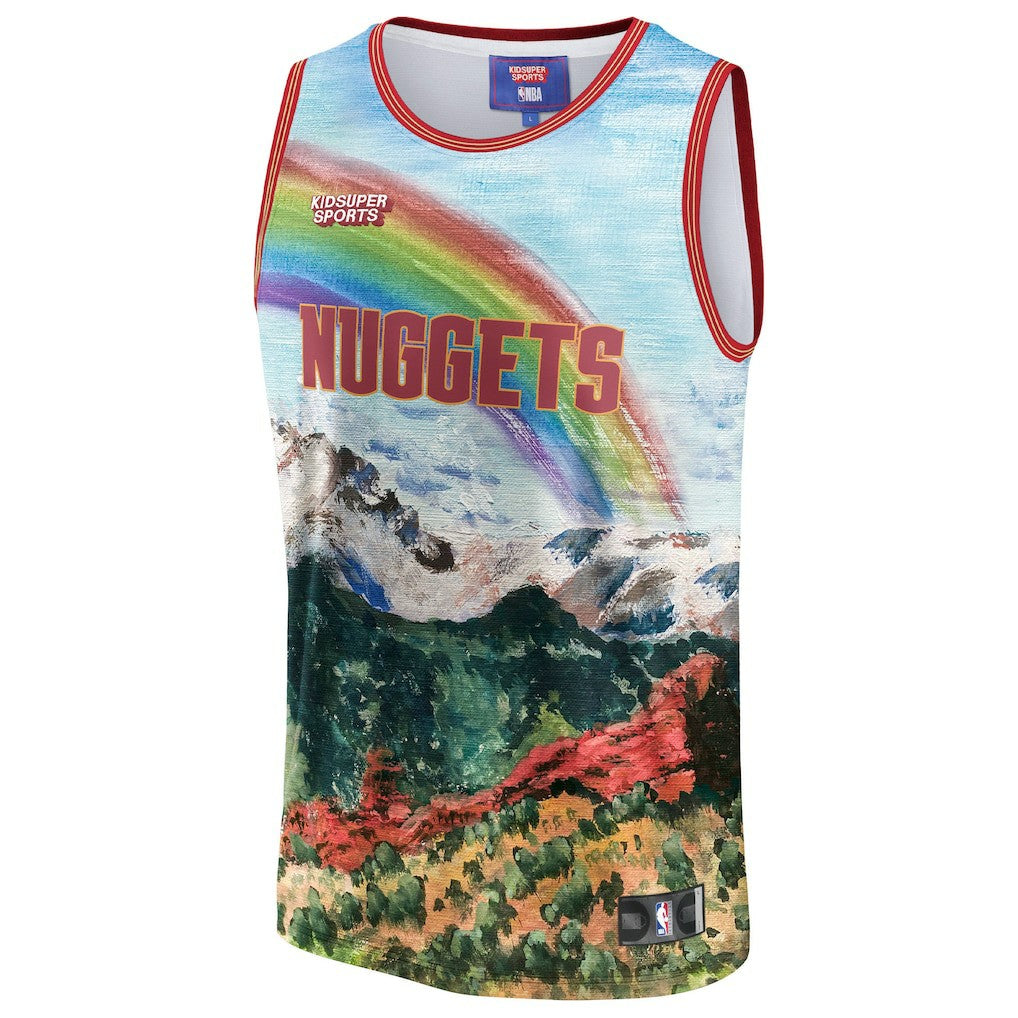 Fanatics Denver Nuggets NBA & KidSuper Studios Unisex Hometown Jersey Blue