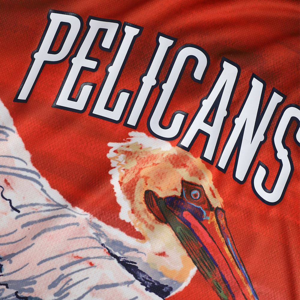 Fanatics New Orleans Pelicans NBA & KidSuper Studios Unisex Hometown Jersey Red