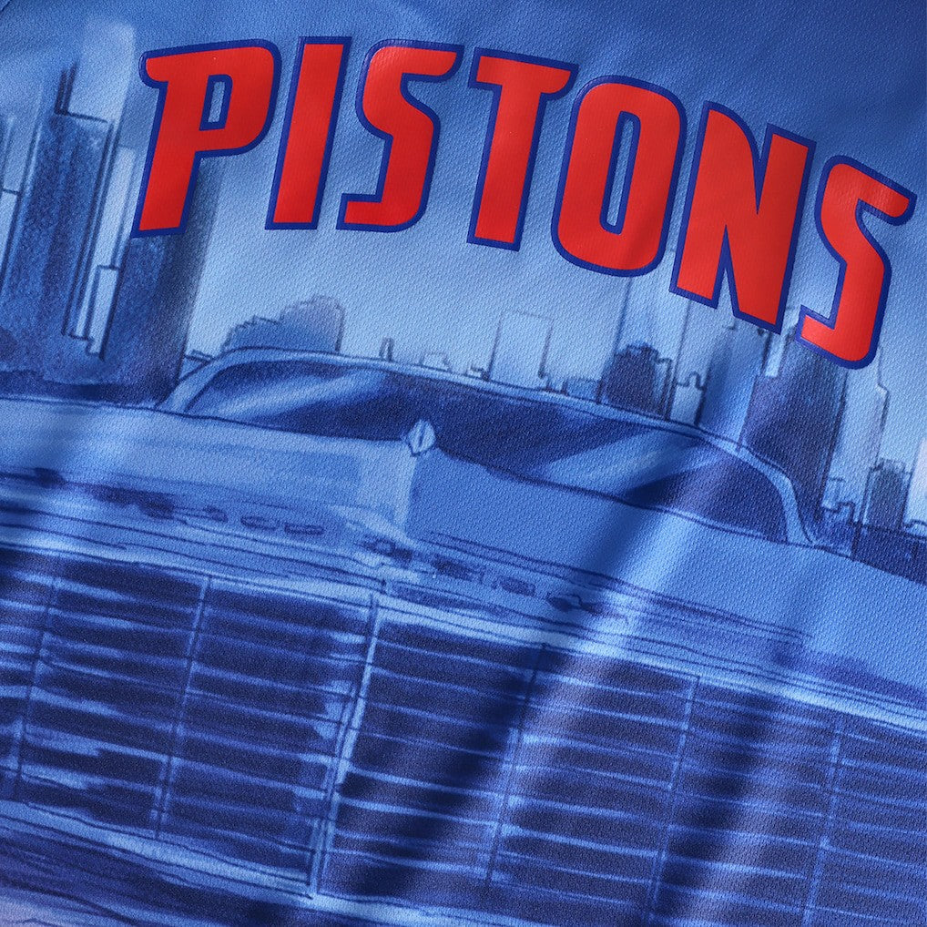 Fanatics Detroit Pistons NBA & KidSuper Studios Unisex Hometown Jersey Red