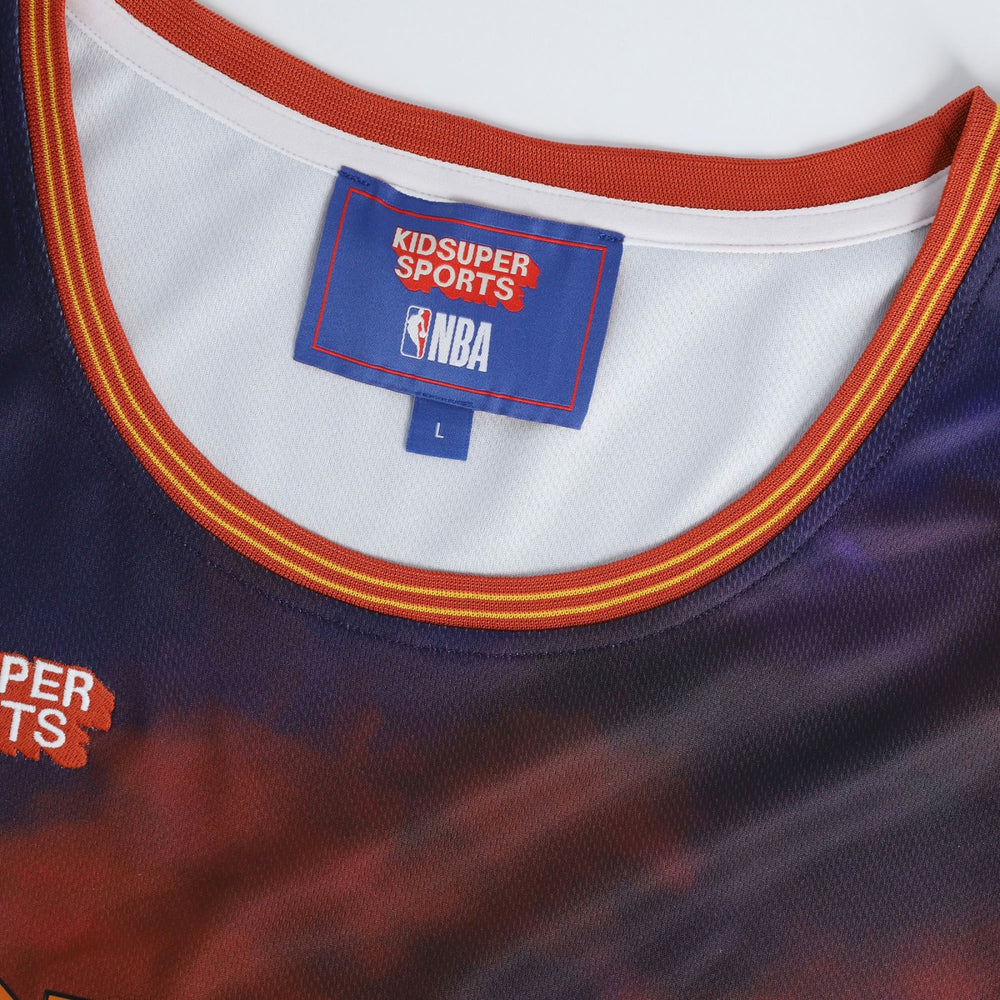 Fanatics Phoenix Suns NBA & KidSuper Studios Unisex Hometown Jersey Red