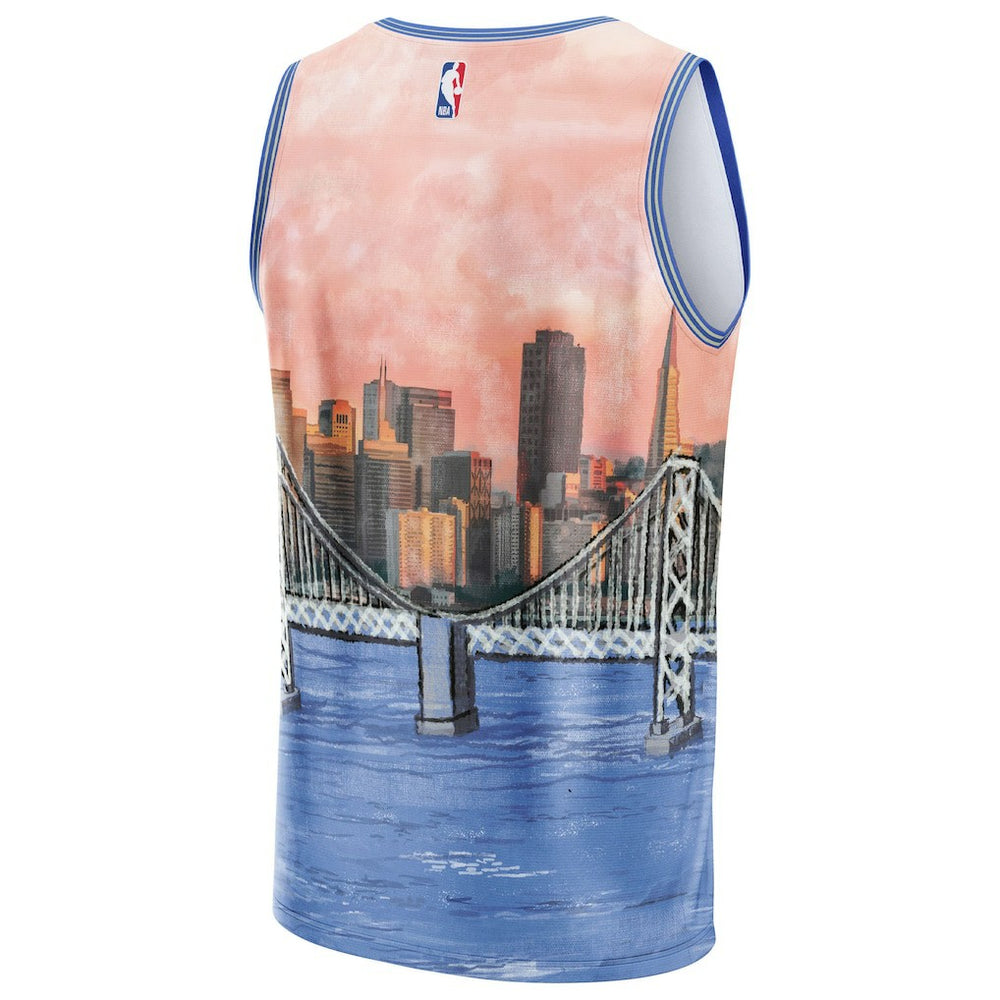 Fanatics Golden State Warriors NBA & KidSuper Studios Unisex Hometown Jersey Blue