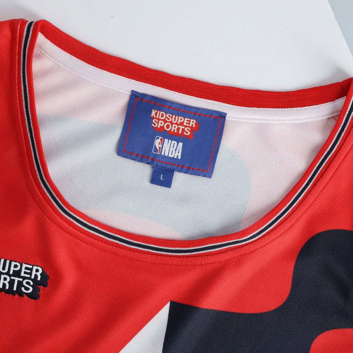 Fanatics Washington Wizards NBA & KidSuper Studios Unisex Hometown Jersey Red