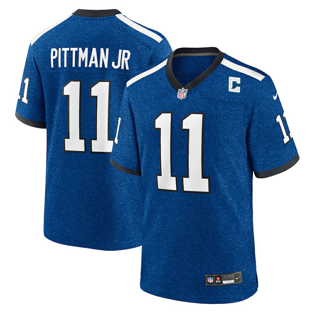 Indiana Nights Michael Pittman Jr. Indianapolis Colts Alternate Game Jersey - Blue - Nike