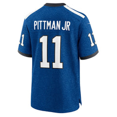 Indiana Nights Michael Pittman Jr. Indianapolis Colts Alternate Game Jersey - Blue - Nike