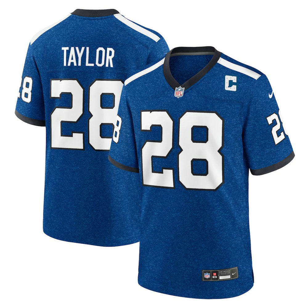 Jonathan Taylor Indianapolis Colts Indiana Nights Alternate Game Jersey - Royal - Nike