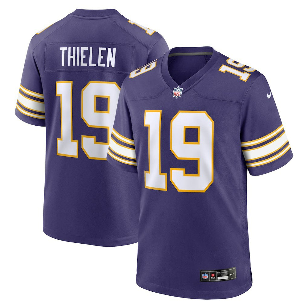 Adam Thielen Minnesota Vikings Alternate Game Player Jersey - Purple - Nike