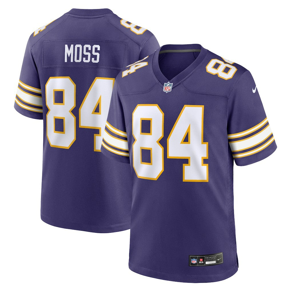 Randy Moss Minnesota Vikings Classic Retired Player Game Jersey - Purple - Nike