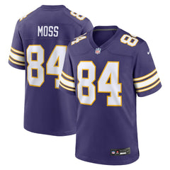 Randy Moss Minnesota Vikings Classic Retired Player Game Jersey - Purple - Nike