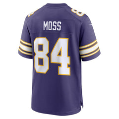 Randy Moss Minnesota Vikings Classic Retired Player Game Jersey - Purple - Nike