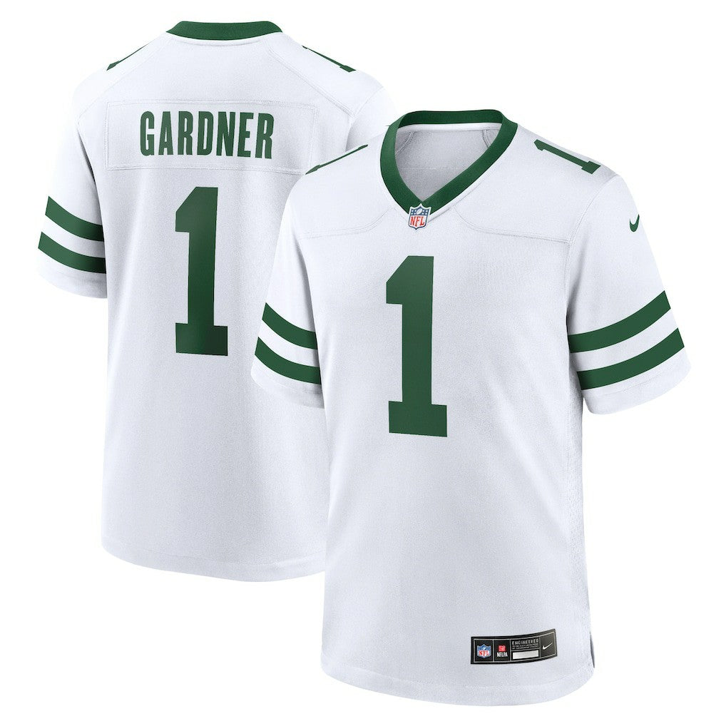 Ahmad Sauce Gardner New York Jets Game Jersey - Legacy White - Nike