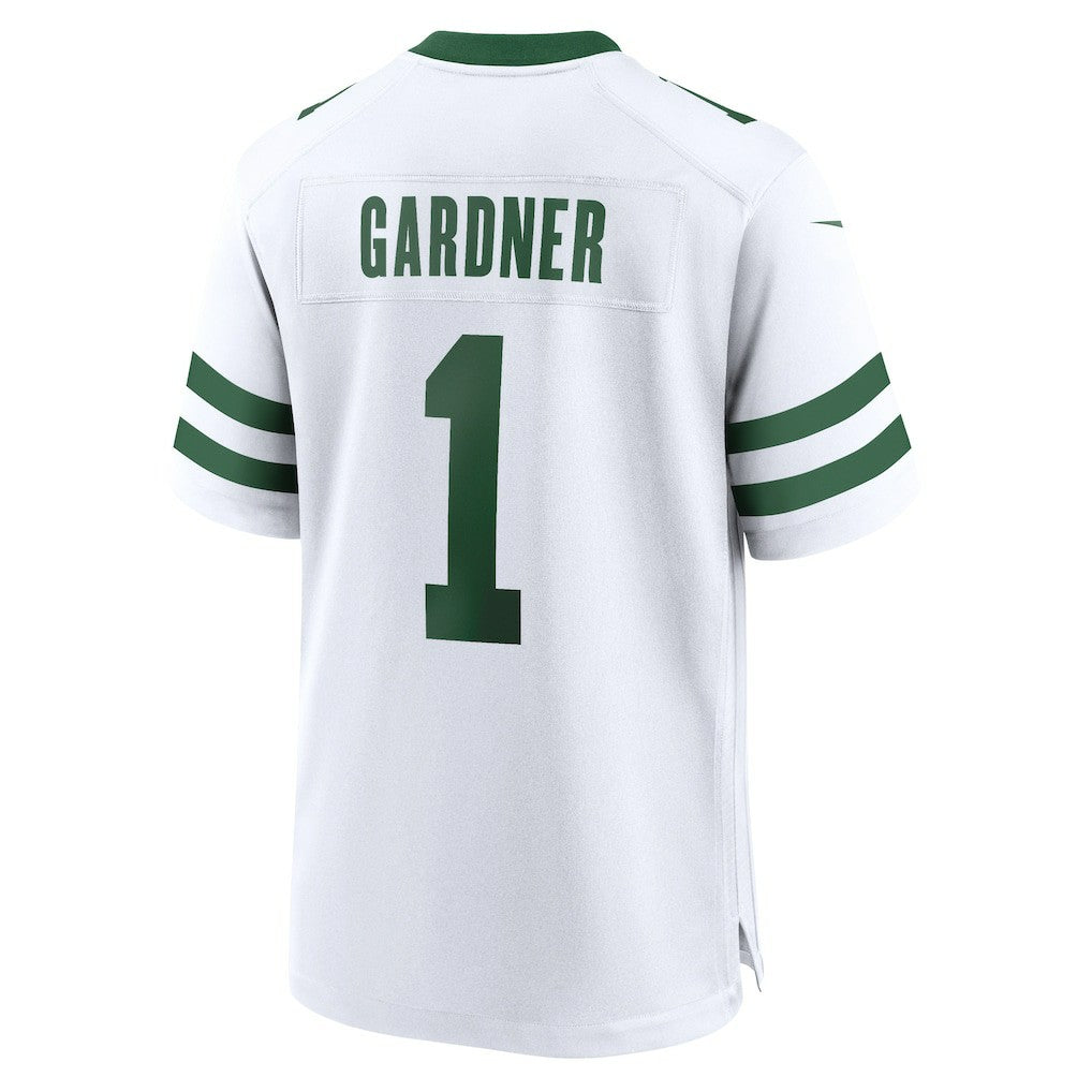 Ahmad Sauce Gardner New York Jets Game Jersey - Legacy White - Nike