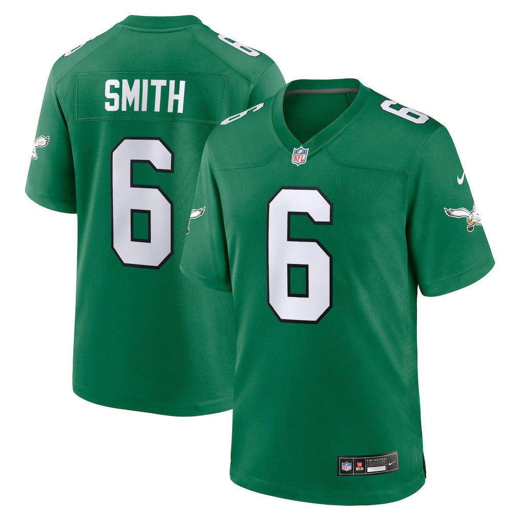 DeVonta Smith Philadelphia Eagles Alternate Game Player Jersey - Kelly Green - Nike
