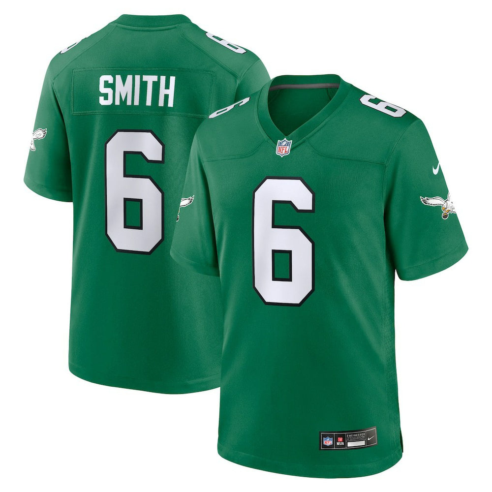 DeVonta Smith Philadelphia Eagles Alternate Game Player Jersey - Kelly Green - Nike
