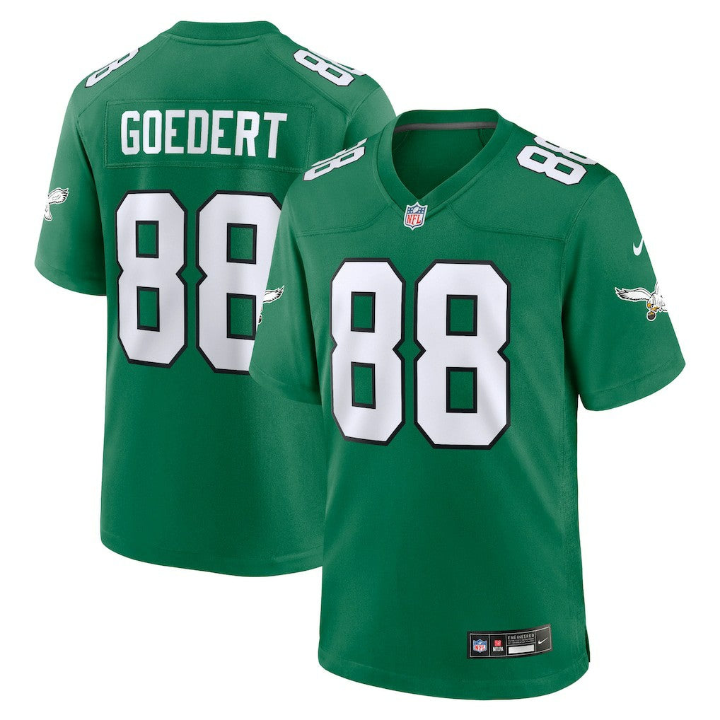 Dallas Goedert Philadelphia Eagles Alternate Game Player Jersey - Kelly Green - Nike