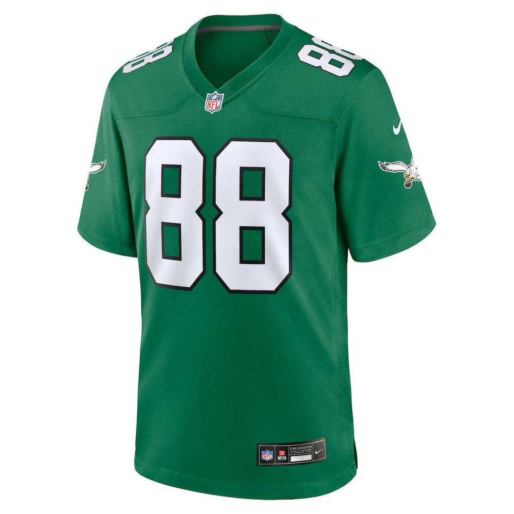 Dallas Goedert Philadelphia Eagles Alternate Game Player Jersey - Kelly Green - Nike