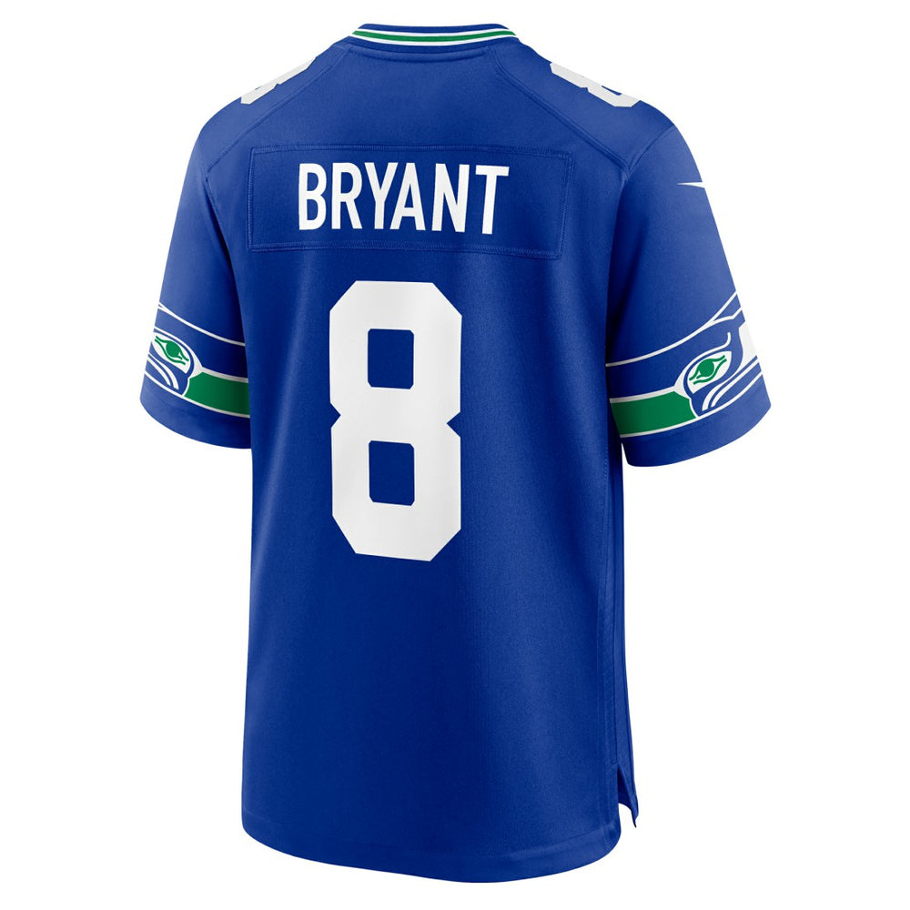 Coby Bryant Seattle Seahawks Throwback Player Game Jersey - Royal - Nike