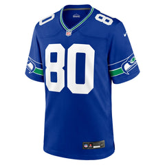 Steve Largent Seattle Seahawks Throwback Retired Player Game Jersey - Royal - Nike