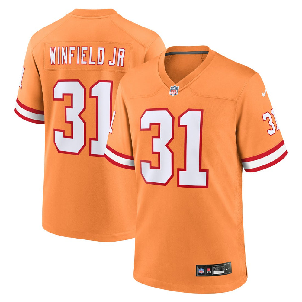 Antoine Winfield Jr. Tampa Bay Buccaneers Throwback Game Jersey - Orange - Nike