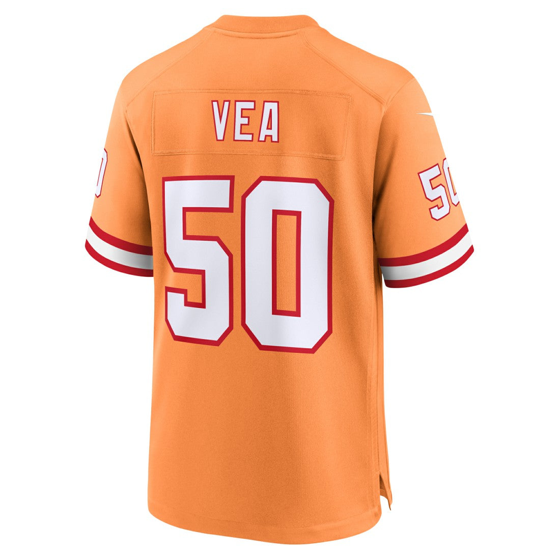 Vita Vea Tampa Bay Buccaneers Throwback Game Jersey - Orange - Nike