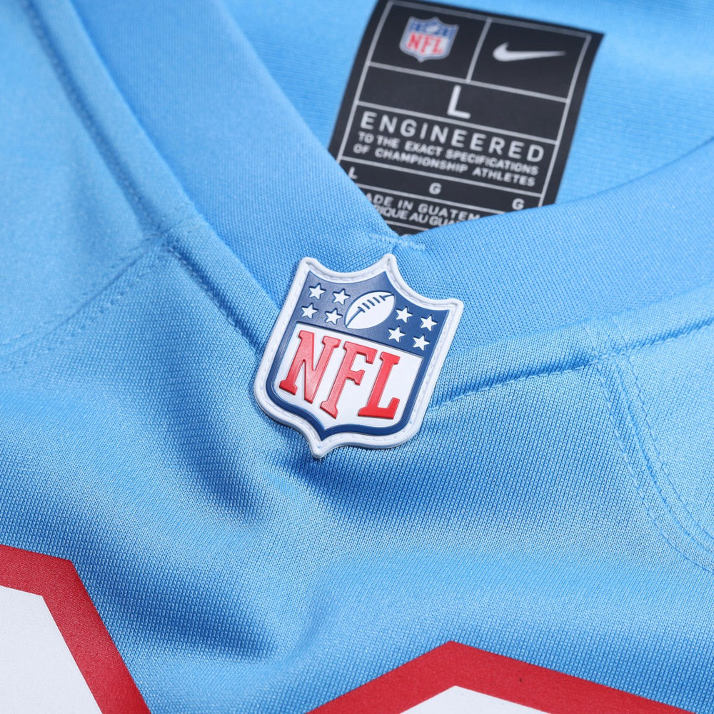 Jeffery Simmons Tennessee Titans Oilers Throwback Alternate Game Player Jersey - Light Blue - Nike