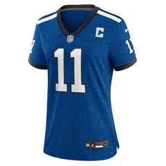 Michael Pittman Jr. Indianapolis Colts Women's Indiana Nights Alternate Game Jersey - Royal - Nike