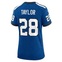 Jonathan Taylor Indianapolis Colts Women's Indiana Nights Alternate Game Jersey - Royal - Nike