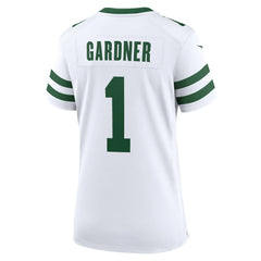Ahmad Sauce Gardner New York Jets Women's Game Jersey - Legacy White - Nike