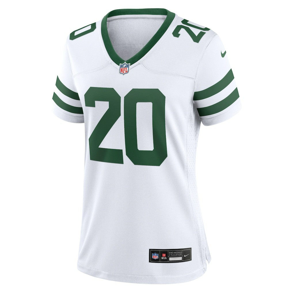 Breece Hall New York Jets Women's Game Jersey - Legacy White - Nike