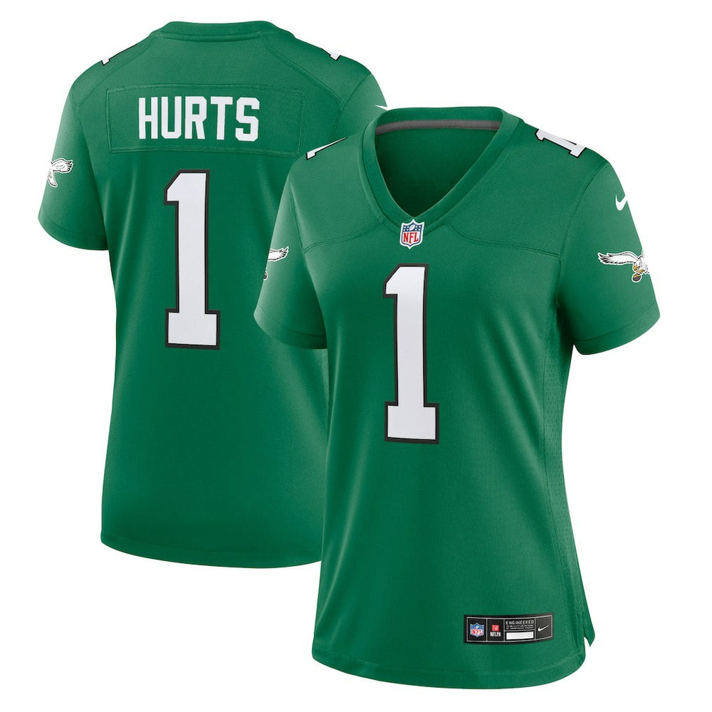 Jalen Hurts Philadelphia Eagles Women's Game Player Jersey - Kelly Green - Nike