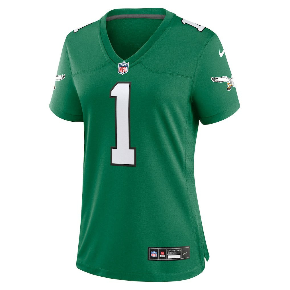 Jalen Hurts Philadelphia Eagles Women's Game Player Jersey - Kelly Green - Nike