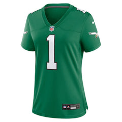 Jalen Hurts Philadelphia Eagles Women's Game Player Jersey - Kelly Green - Nike