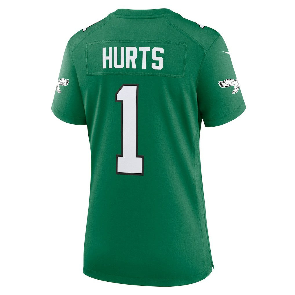 Jalen Hurts Philadelphia Eagles Women's Game Player Jersey - Kelly Green - Nike