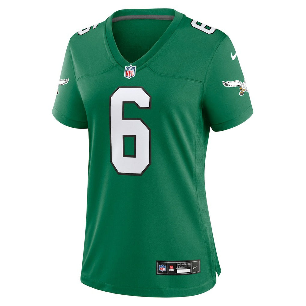 DeVonta Smith Philadelphia Eagles Women's Player Jersey - Kelly Green - Nike