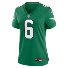 DeVonta Smith Philadelphia Eagles Women's Player Jersey - Kelly Green - Nike
