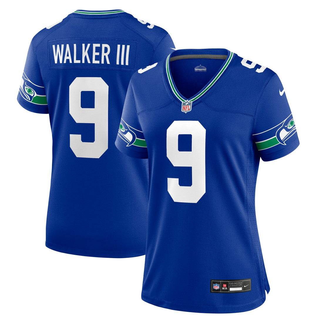Kenneth Walker III Seattle Seahawks Women's Player Jersey - Royal - Nike