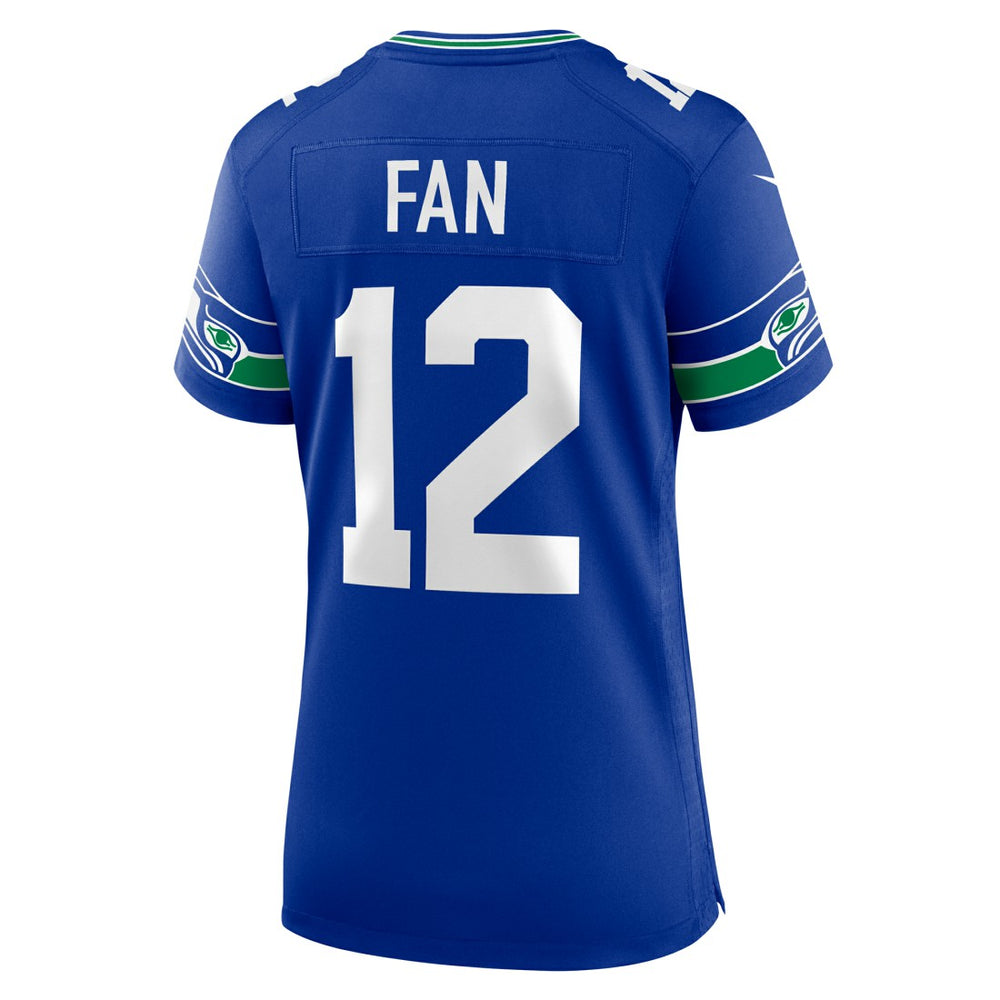 12s Seattle Seahawks Women's Player Jersey - Royal - Nike