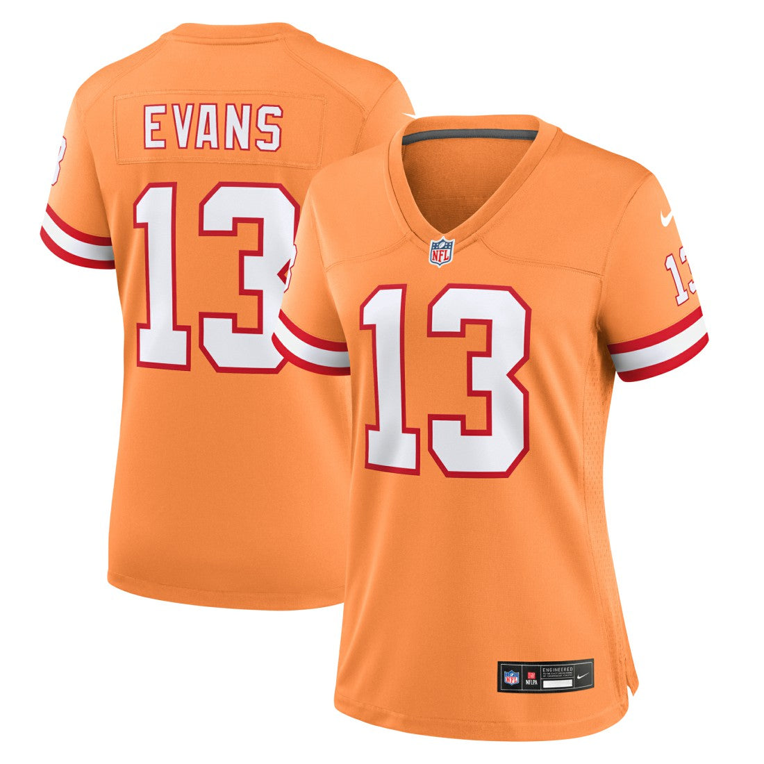 Mike Evans Tampa Bay Buccaneers Women's Player Jersey - Orange - Nike