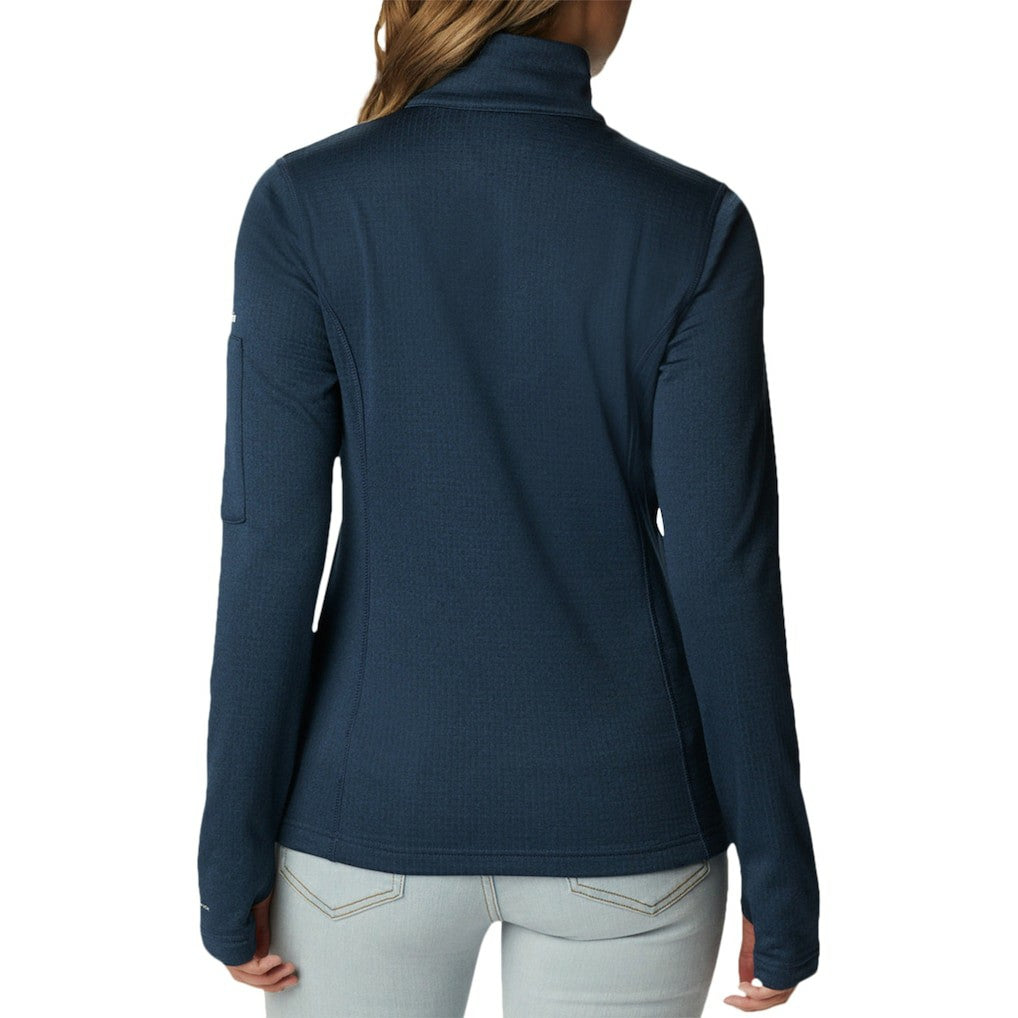 Dallas Cowboys Women's Park View Omni-Wick Half-Zip Top - Navy - Columbia