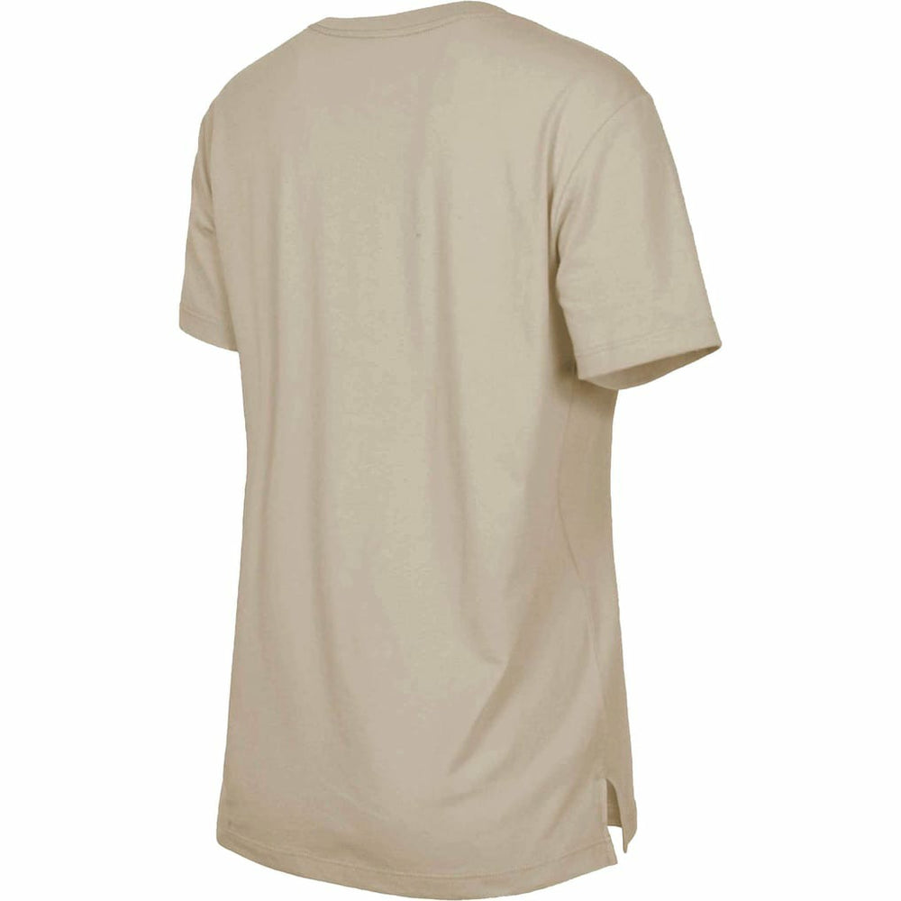 Miami Dolphins New Era Women's Third Down Historic T-Shirt - Tan - NFL
