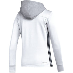 Los Angeles Kings adidas Women's Refresh Skate Lace AEROREADY Pullover Hoodie - White | Adidas Clearance