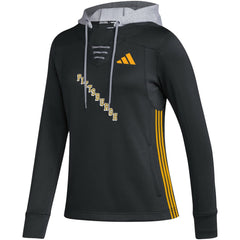 Pittsburgh Penguins adidas Women's Refresh Skate Lace AEROREADY Pullover Hoodie - Black | Adidas sale