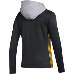 Pittsburgh Penguins adidas Women's Refresh Skate Lace AEROREADY Pullover Hoodie - Black | Adidas sale