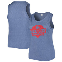 Boston Red Sox Soft as a Grape Women's Plus Size High Neck Tri-Blend Tank Top Near Me