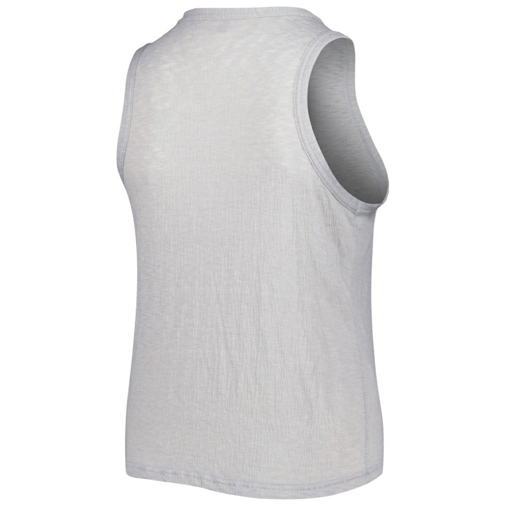 Colorado Rockies Soft as a Grape Women's Plus Size High Neck Tri-Blend Tank Top Discount