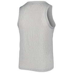 Chicago White Sox Soft as a Grape Women's Plus Size High Neck Tri-Blend Tank Top for sale