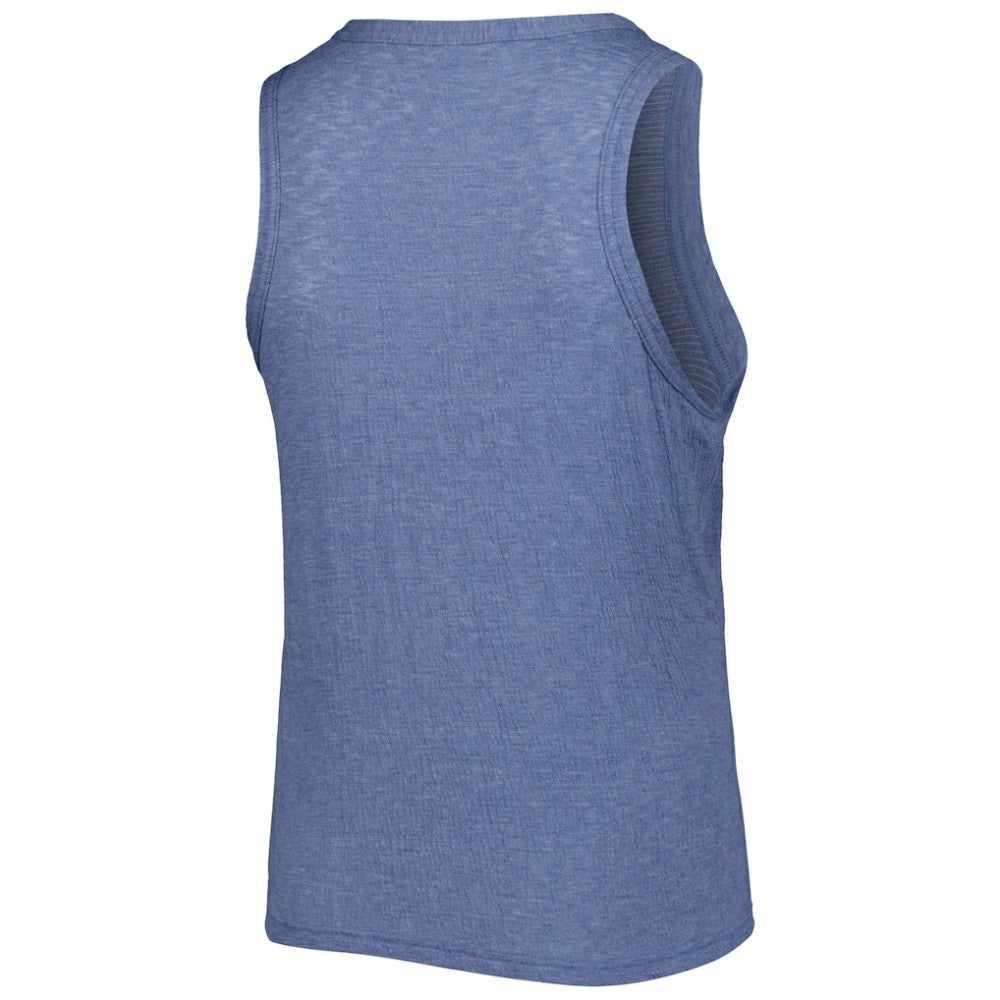 Houston Astros Soft as a Grape Women's Plus Size High Neck Tri-Blend Tank Top Sale
