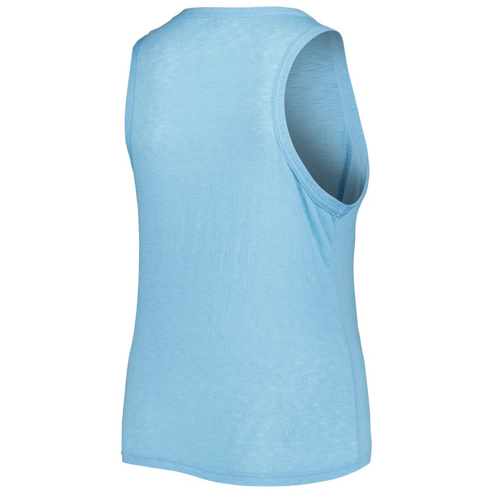 Kansas City Royals Soft as a Grape Women's Plus Size High Neck Tri-Blend Tank Top Online