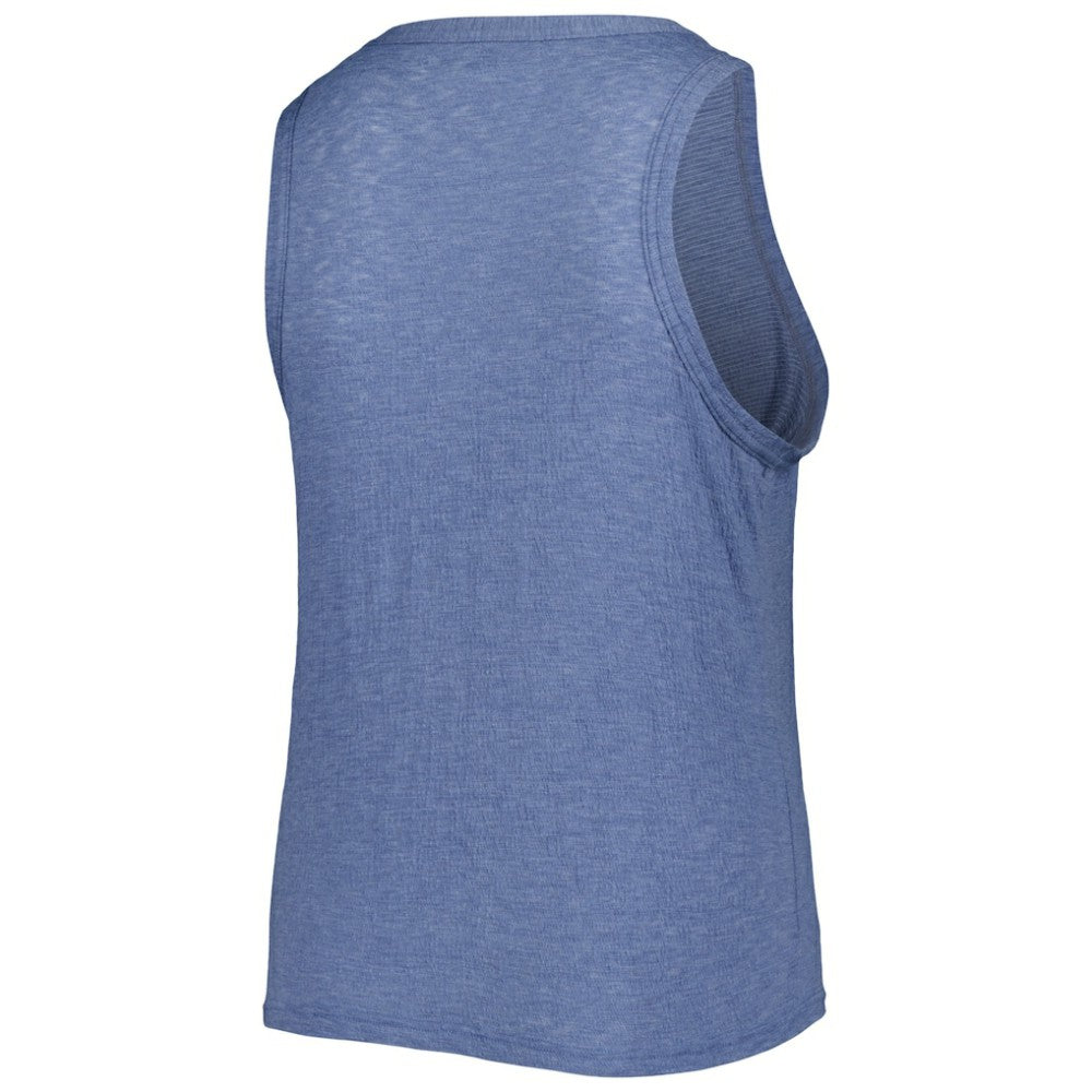 Tampa Bay Rays Soft as a Grape Women's Plus Size High Neck Tri-Blend Tank Top Near Me