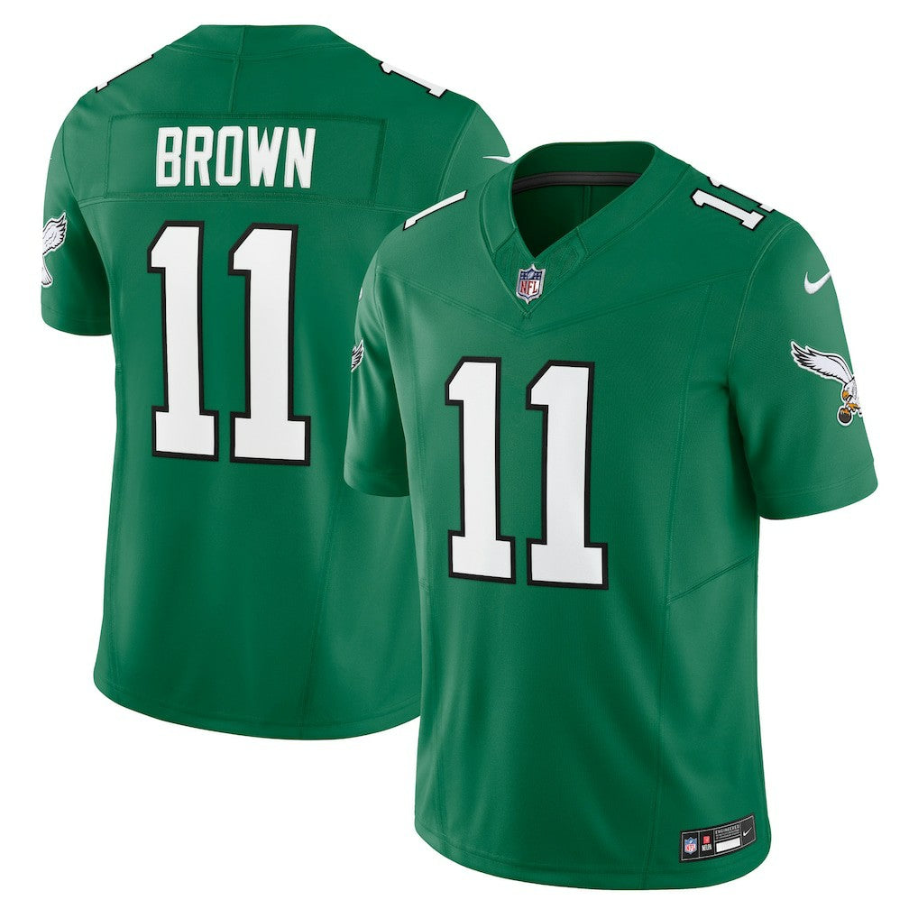 A.J. Brown Philadelphia Eagles Vapor F.U.S.E. Limited Jersey - Kelly Green - Nike