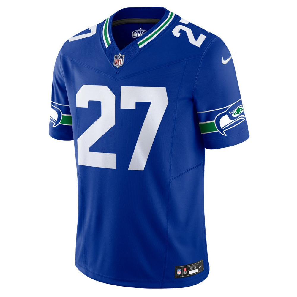 Tariq Woolen Seattle Seahawks Alternate Vapor F.U.S.E. Limited Jersey - Royal - Nike